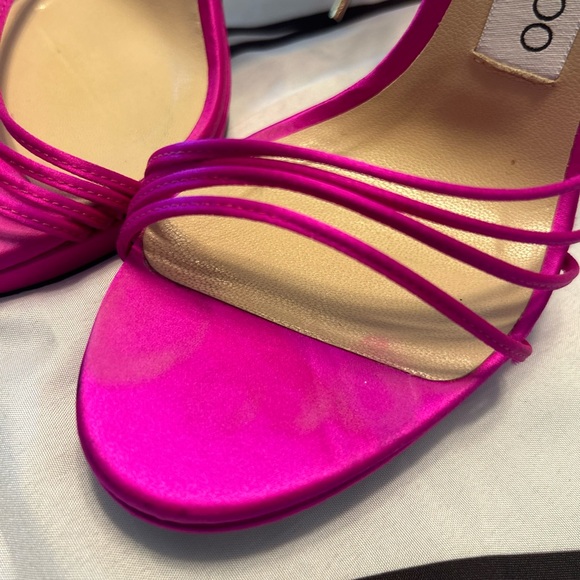 JIMMY CHOO Anita 120 Satin Heel - Picture 5 of 13